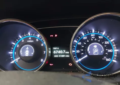 2013 Hyundai Sonata Gls from USA, damaged, VIN 5NPEB4AC4DH631634